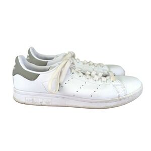 Adidas Stan Smith Men Size 8 White Green Leather Sneakers Shoes EF4479